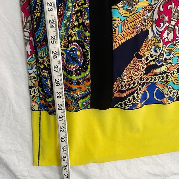 Joseph Ribkoff Stretchy Sheath Dress Long Mini Size 8 - Picture 9 of 10